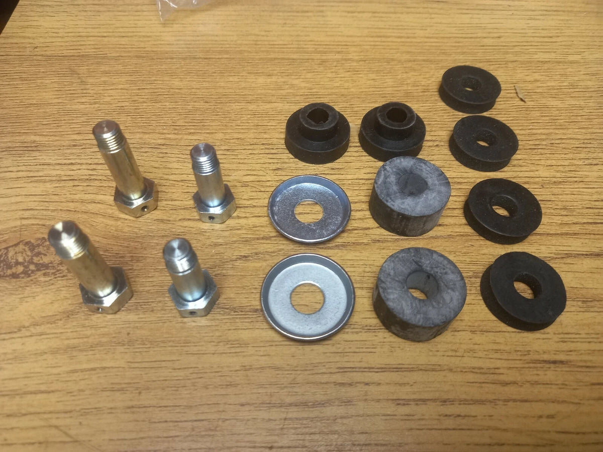 TRIUMPH PRE UNIT TANK RUBBER MOUNTING KIT 5T 6T, T110 TR5 TR6 38-56 - 00-0087