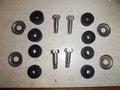 TRIUMPH TANK RUBBER MOUNTING BOLT KIT FOR T140 BONNIE TR7 TSX TSS TR65 71-83 00-0105