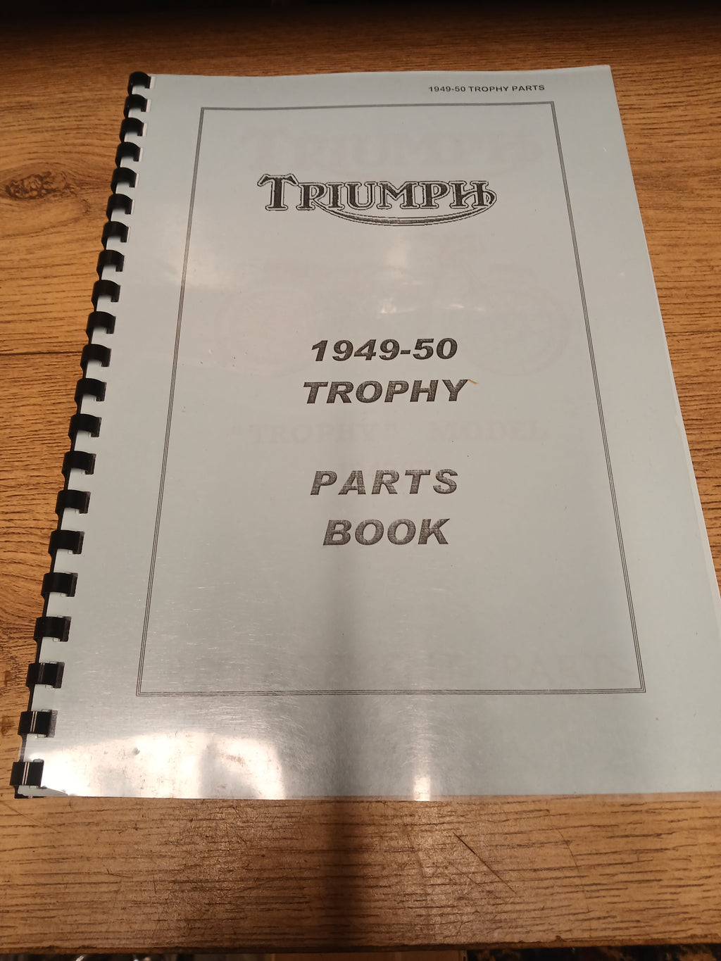TRIUMPH TR5 TROPHY 500 PARTS BOOK MANUAL 1949-50 - TP21A