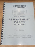 TRIUMPH T150 TRIDENT PARTS BOOK MANUAL 1970 - TP61