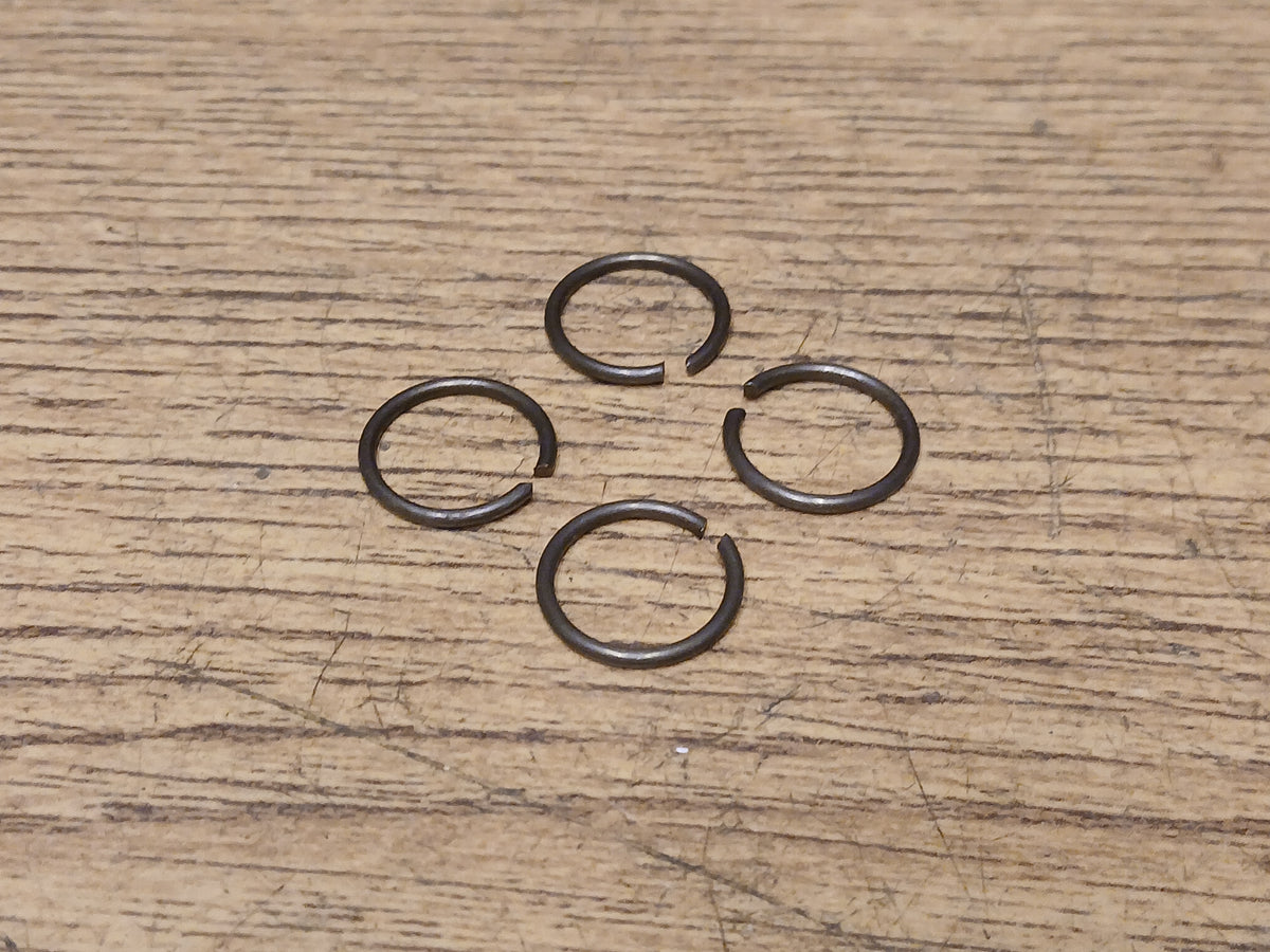 TRIUMPH T140 BONNEVILLE TR7 TIGER SET OF 4 VALVE GUIDE CIRCLIPS - 70-3209