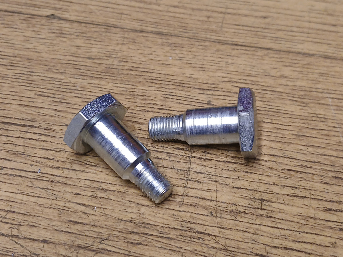 BSA M20 M21 RIGID PAIR REAR STAND BOLTS - 24-6055 - 66-4772