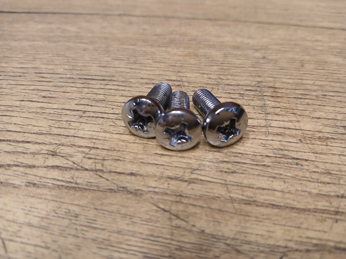 TRIUMPH FRONT MUDGUARD FENDER & EXHAUST SCREW X 3 14-2205