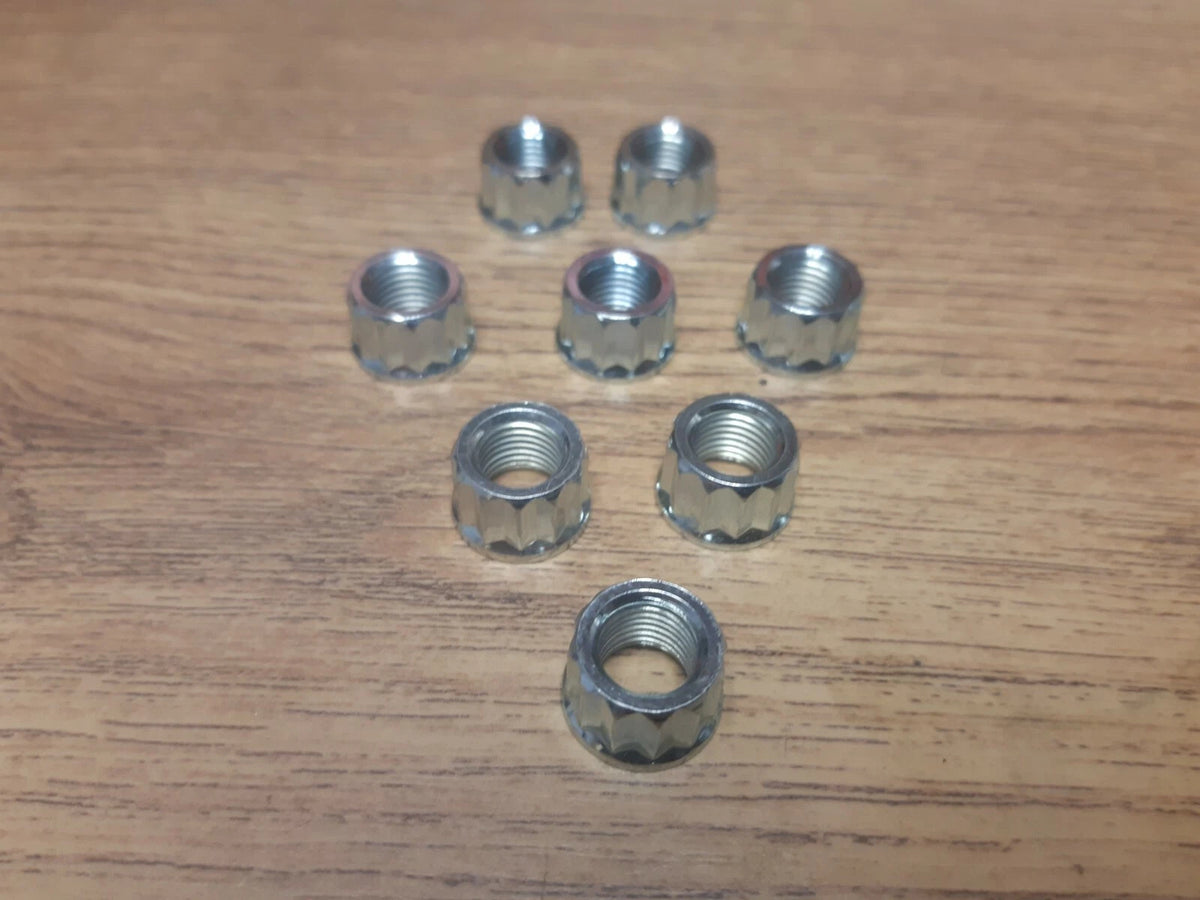 TRIUMPH 12 PT CYL BASE NUT X8 T120 T140 BONNEVILLE T150 T160 TRIDENT TR6 21-0692