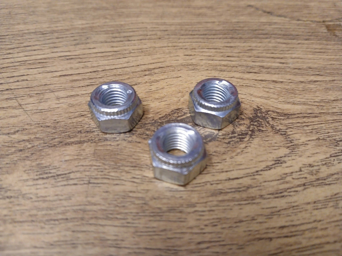 TRIUMPH TR6 T120 TR7 T140 ALTERNATOR STATOR MOUNTING NUTS - 21-1852 x3