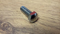 TRIUMPH T140 T140V T150 CHROME HEADLIGHT MOUNTING BOLT - MADE IN UK - 22-0013
