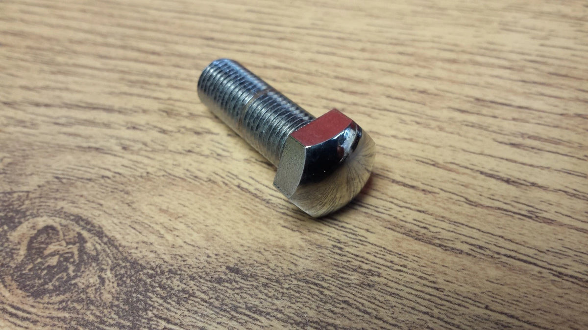 TRIUMPH T140 T140V T150 CHROME HEADLIGHT MOUNTING BOLT - MADE IN UK - 22-0013