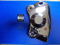 TRIUMPH LOCKHEED CHROME CALIPER COVER T140 T150 T160 BONNEVILLE TRIDENT 37-4263
