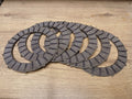 TRIUMPH T120 T140 BONNEVILLE TR7 TSX TSS CLUTCH FRICTION PLATE - 57-1362 x6