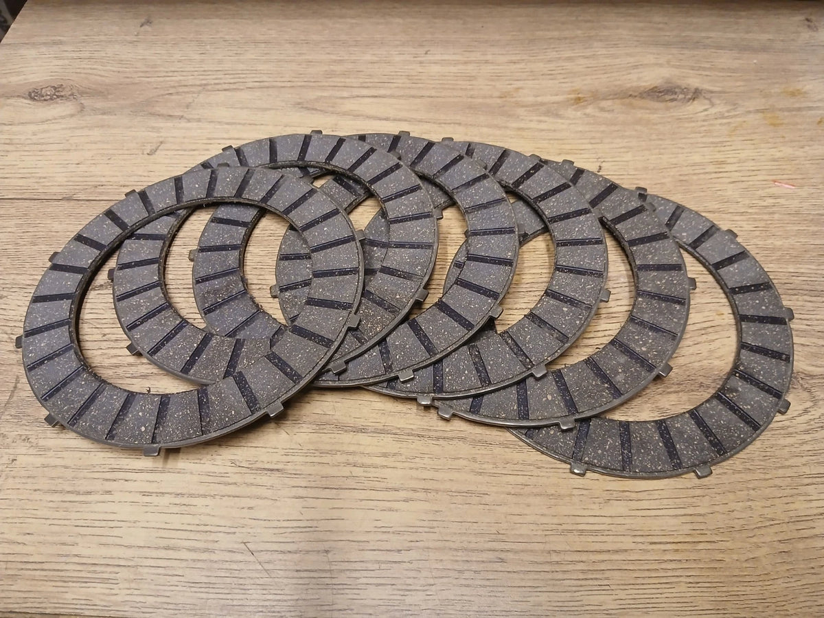 TRIUMPH T120 T140 BONNEVILLE TR7 TSX TSS CLUTCH FRICTION PLATE - 57-1362 x6