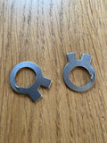 TRIUMPH T120 T140 BONNEVILLE T160 TRIDENT K/S RATCHET NUT TAB WASHER 57-2240 (2)