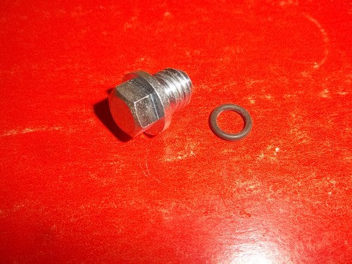 TRIUMPH T120 T140 TR6 TR7 UNC PRIMARY CHAIN ADJUSTER DRAIN PLUG & ORING 57-2259