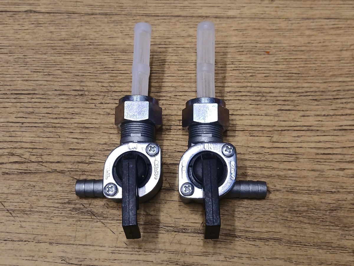 TRIUMPH HARRIS T140 BONNEVILLE TSS TSX PETROL TAPS PAOLI TYPE - 60-7508 60-7509