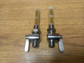 TRIUMPH T100 T120 T140 TR6/7 1/4" BSP RESERVE PETROL TAPS CUSTOM 83-2800 83-2801