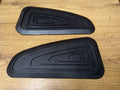 BSA TRIUMPH T120 T140 UK TANK 1971-78 KNEE GRIP KNEE PAD RUBBERS (pr)- 83-4355/6