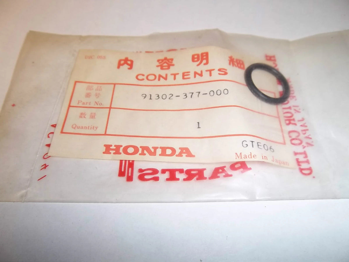 ORIGINAL HONDA OIL FILTER O-RING SEAL CB550 CB650 CB750 CBX1000 91302-377-000