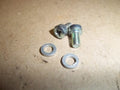 TRIUMPH T100 T140 FRONT FORK LEG OIL DRAIN PLUG SCREW WITH WASHER (pr) 97-3894