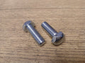 TRIUMPH T140 T140V T150 HEADLIGHT MOUNTING BOLT x2 - MADE IN UK - 99-7012