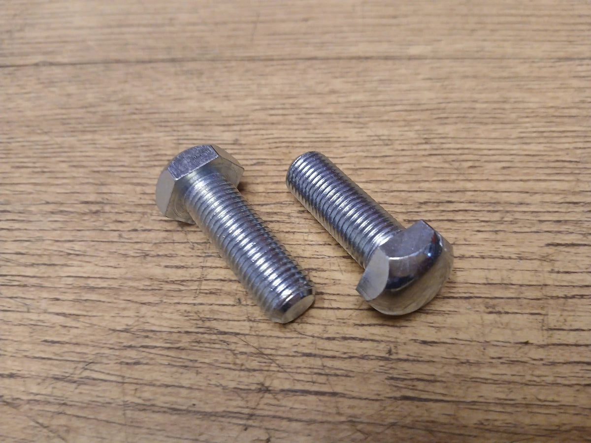 TRIUMPH T140 T140V T150 HEADLIGHT MOUNTING BOLT x2 - MADE IN UK - 99-7012