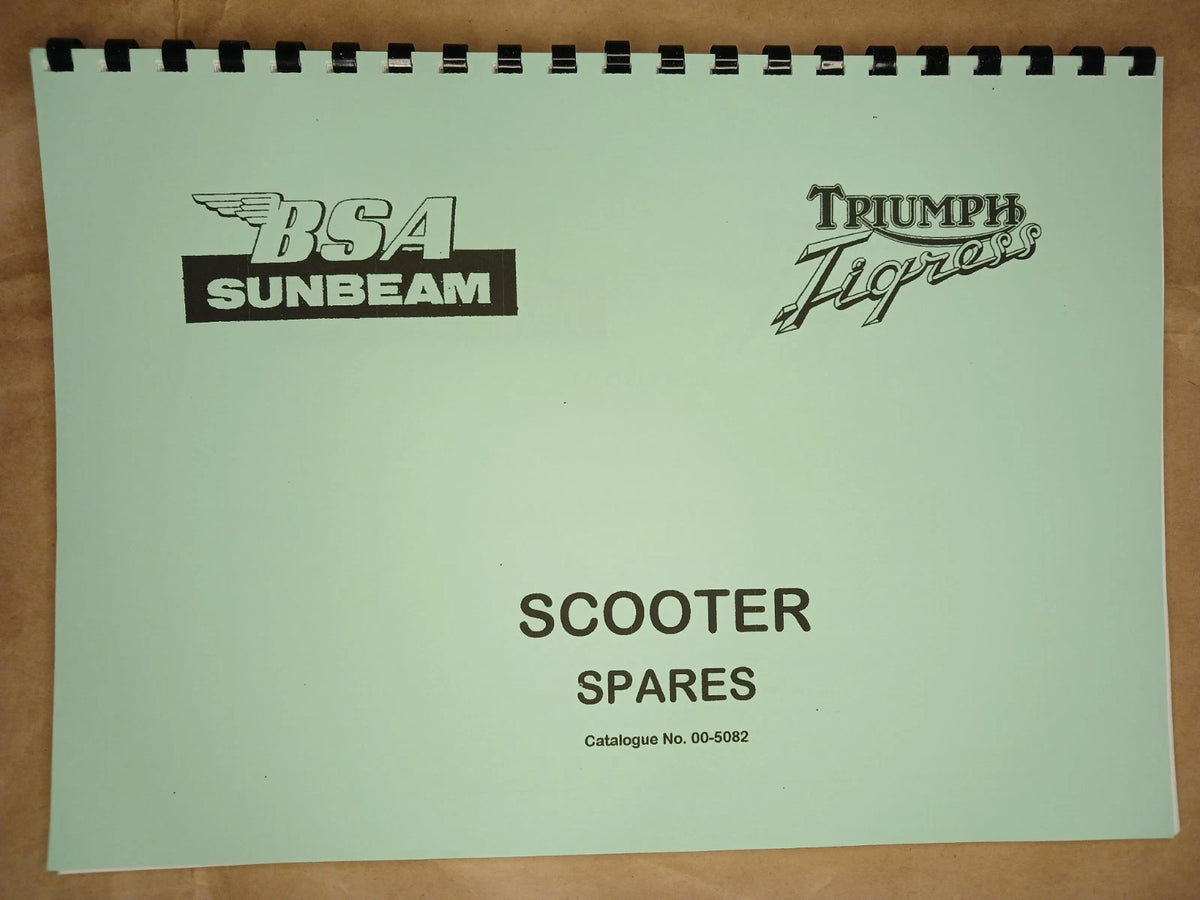 Triumph Tigress Scooter TW2 & BSA B1 / B2 PARTS BOOK TP73 BP02