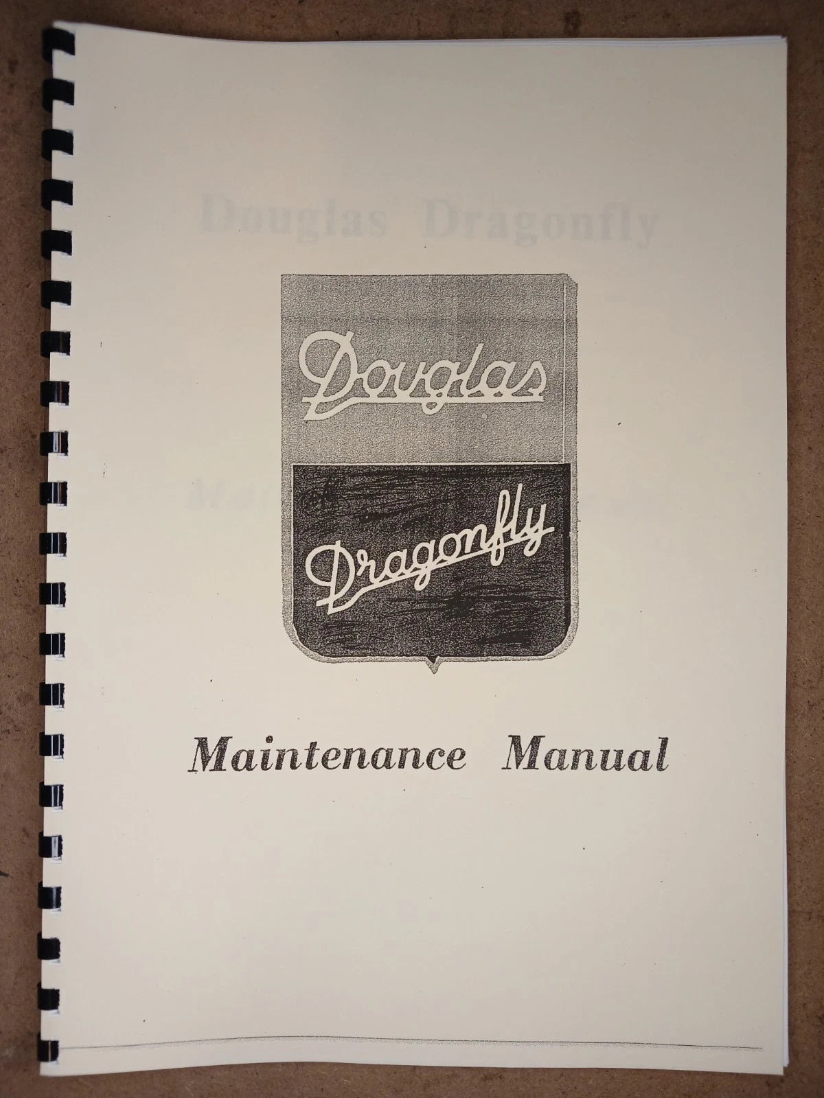 DOUGLAS DRAGONFLY WORKSHOP MANUAL - DG02