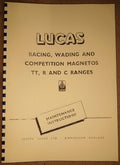 LUCAS CLASSIC MOTORCYCLE RACING, WADING & COMPETITION MAGNETO BOOK - LUC14