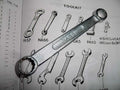 ORIGINAL TRIUMPH TOOLKIT CLOSED DOUBLE ENDED RING SPANNER NA66 NOS