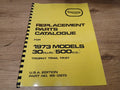 TRIUMPH TR5T TROPHY TRAIL 500cc PARTS BOOK MANUAL - 1974 - TP06