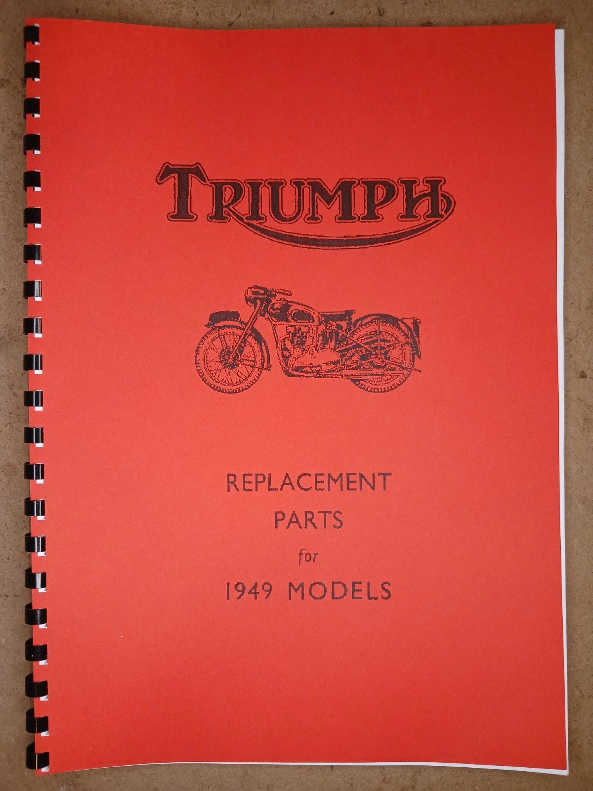 TRIUMPH 3T 5T SPEED TWIN T100 TIGER 100 PARTS BOOK MANUAL 1949 - TP21