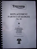 TRIUMPH 5T 6T T100 TR5 T110 PARTS BOOK MANUAL No.10 1954 - TP22