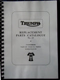 TRIUMPH 6T T100 TR6 T110 T120 PRE-UNIT PARTS BOOK MANUAL 1959 - TP27