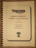 TRIUMPH 6T TR6 T120 PARTS BOOK MANUAL No.1 1963 - TP30 823/63