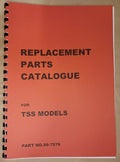 TRIUMPH TSS T140W 8-VALVE PARTS BOOK MANUAL 1982 - TP55 99-7576