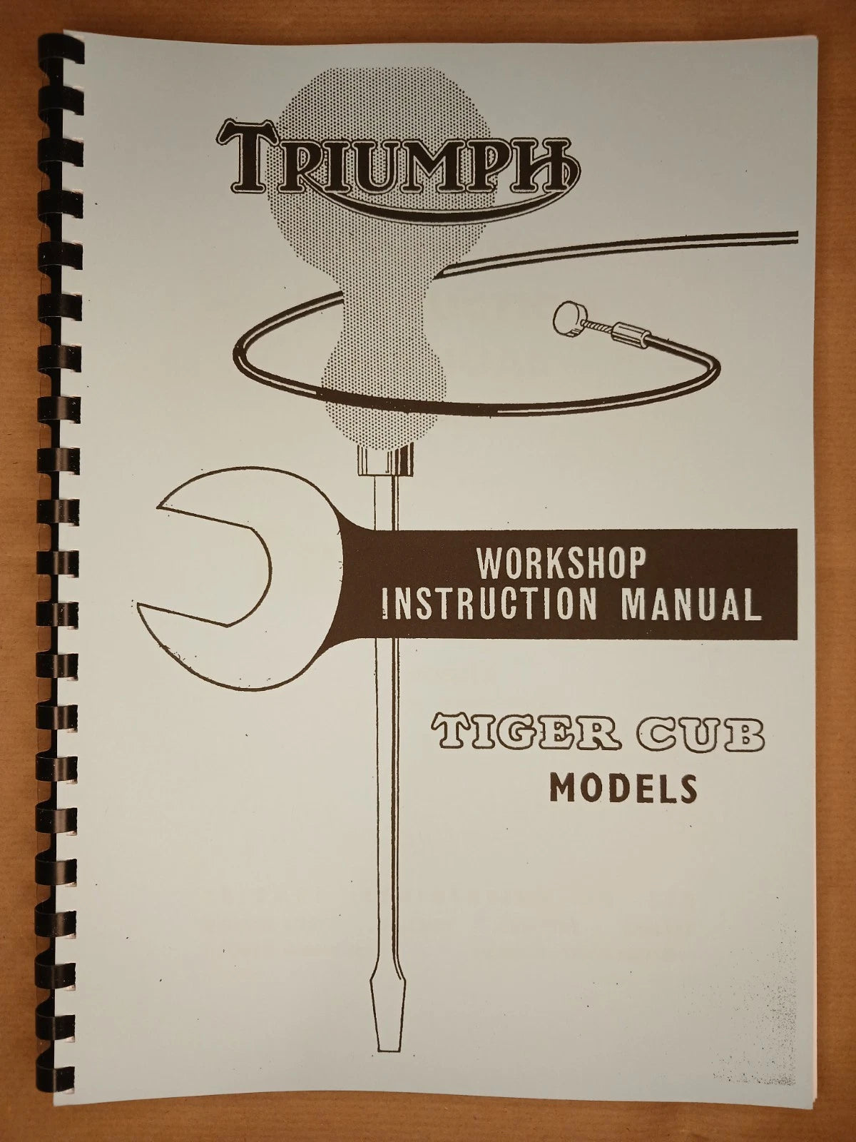 TRIUMPH T20 TIGER CUB INSTRUCTION MANUAL No.8 TW08 906/64