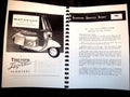 Triumph Tigress Scooter TW2 & BSA B2 Service Sheets Shop Manual 59-60 BW09 TW31
