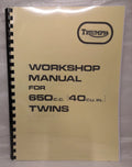 TRIUMPH TR6 T120R WORKSHOP MANUAL 1971-3 WORKSHOP BOOK 99-0947C - TW33